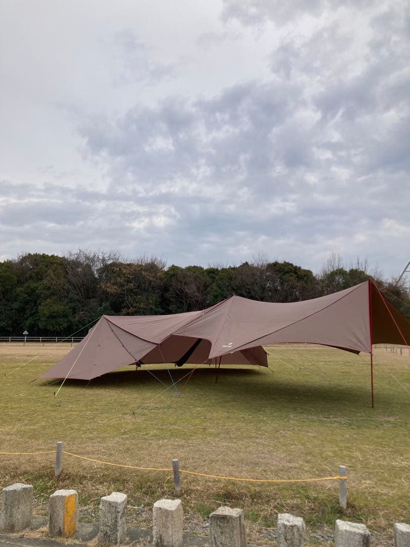 スノーピークHDタープシールドヘキサエボォPro.ポールセット