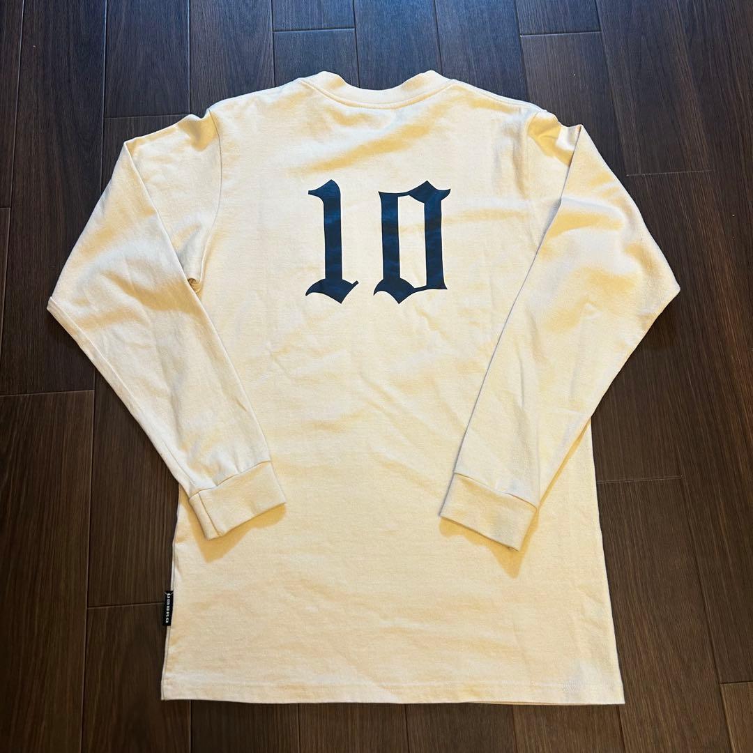 UMBRO × DESCENTE ロンT 長袖　DDFC 刺繍ロゴ 背番号10