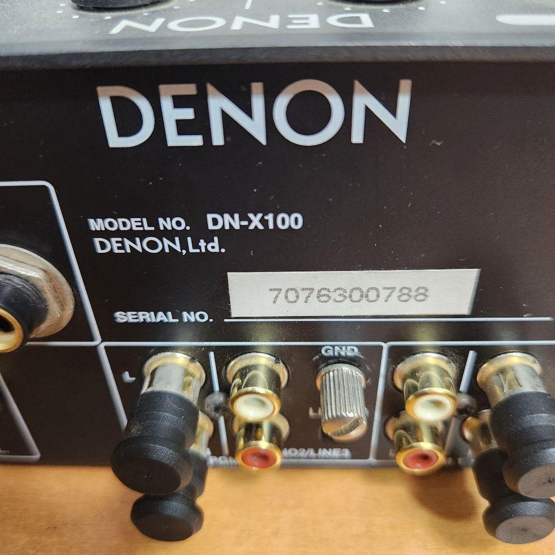 【美品】DN-X100 DENON デノン DJミキサー 動作品 音響