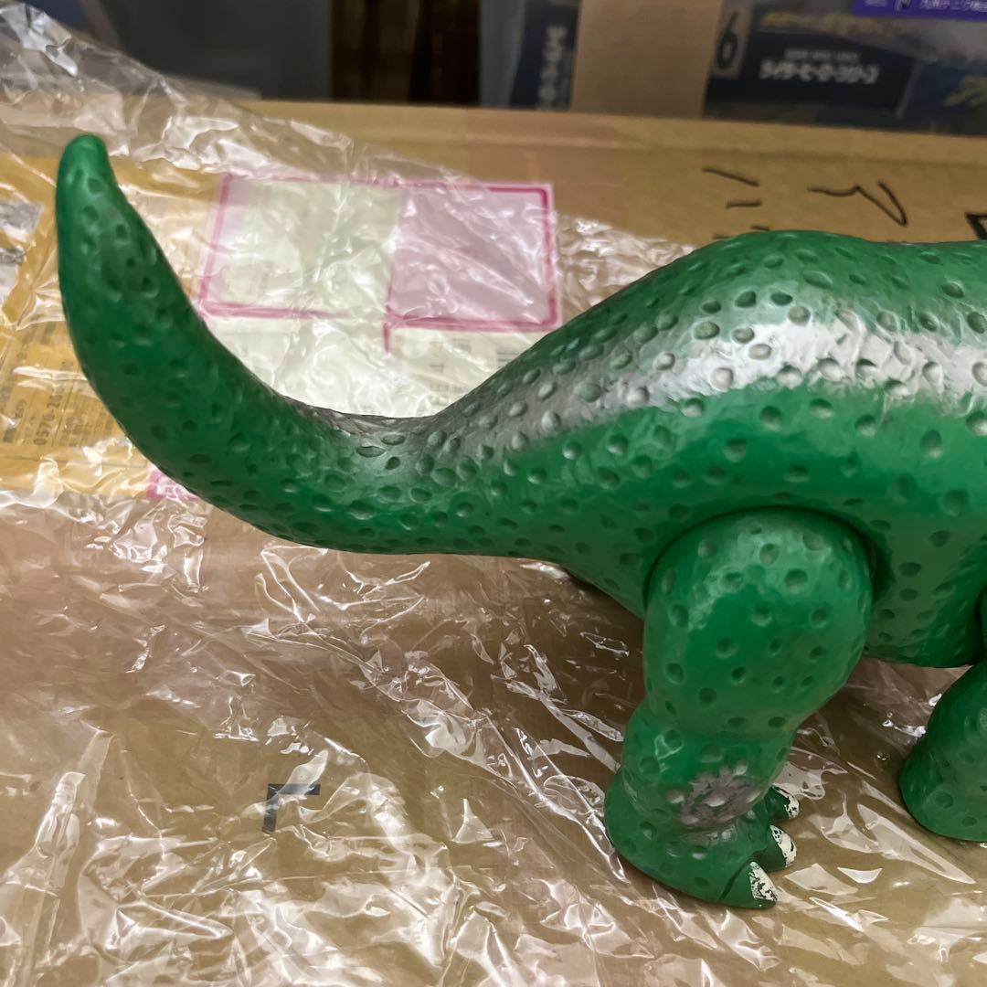 ⚠️激レア　野村トーイ　ネッシー　怪獣王子　ソフビ　緑色　1960年代　当時物