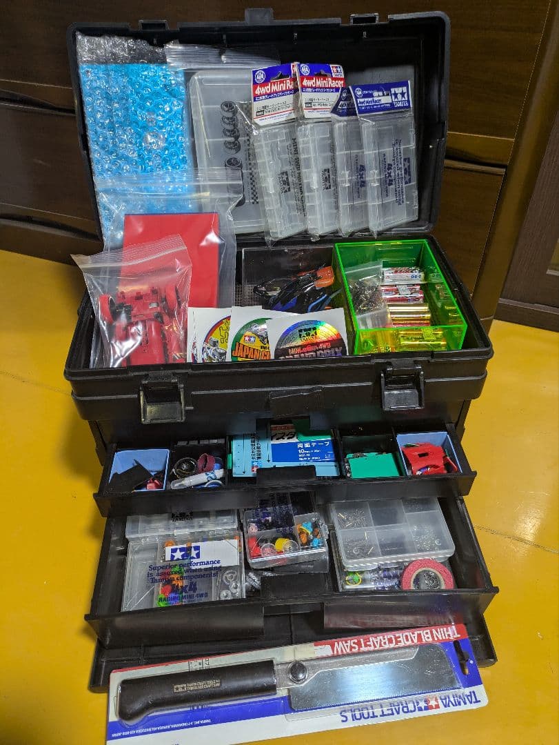 ミニ四駆　京商　ピットボックス　セット