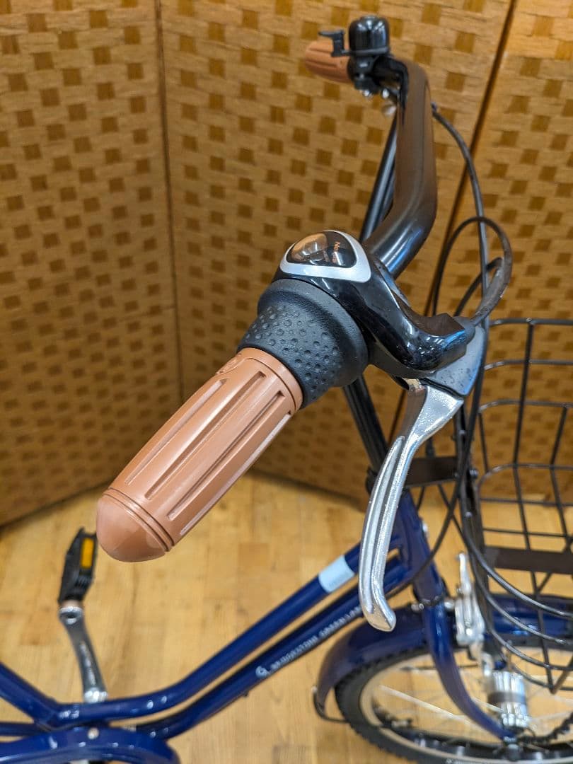 U087 ミニベロ　グリーンレーベル　ベガス　BRIDGESTONE　内装3段