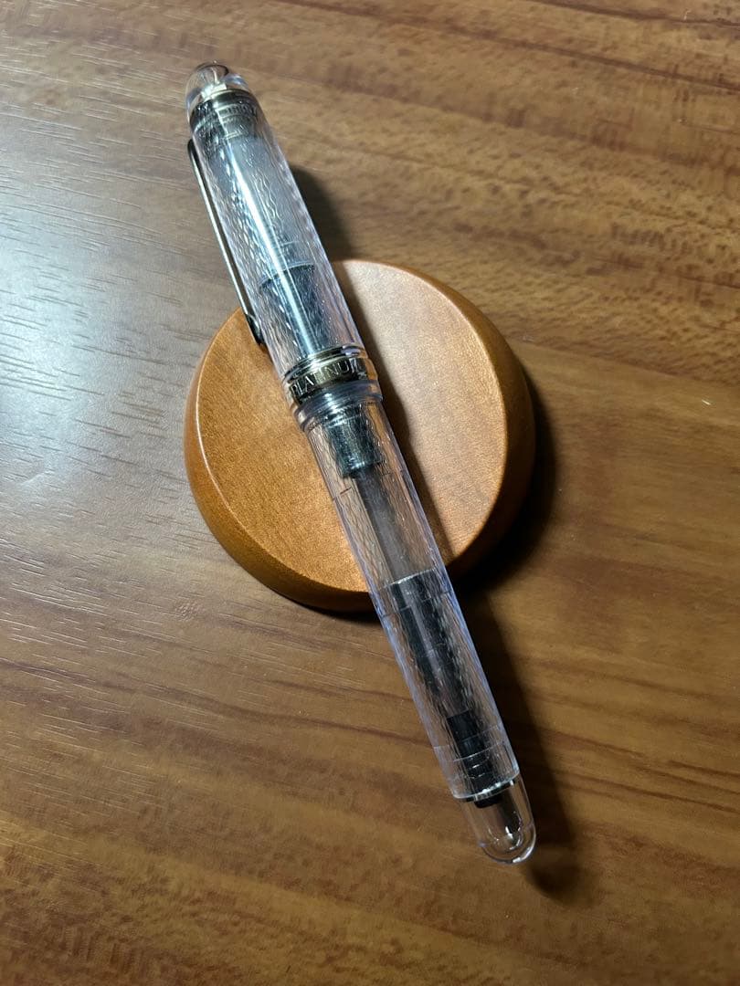 【あかいみみ様】プラチナ万年筆　センチュリー　富士五湖シリーズ山中(M)