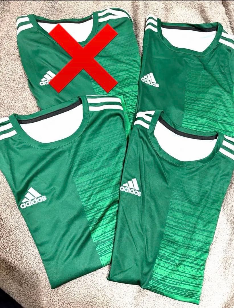 adidas アディダス サッカーウェア サッカーシャツ ユニフォーム グリーン