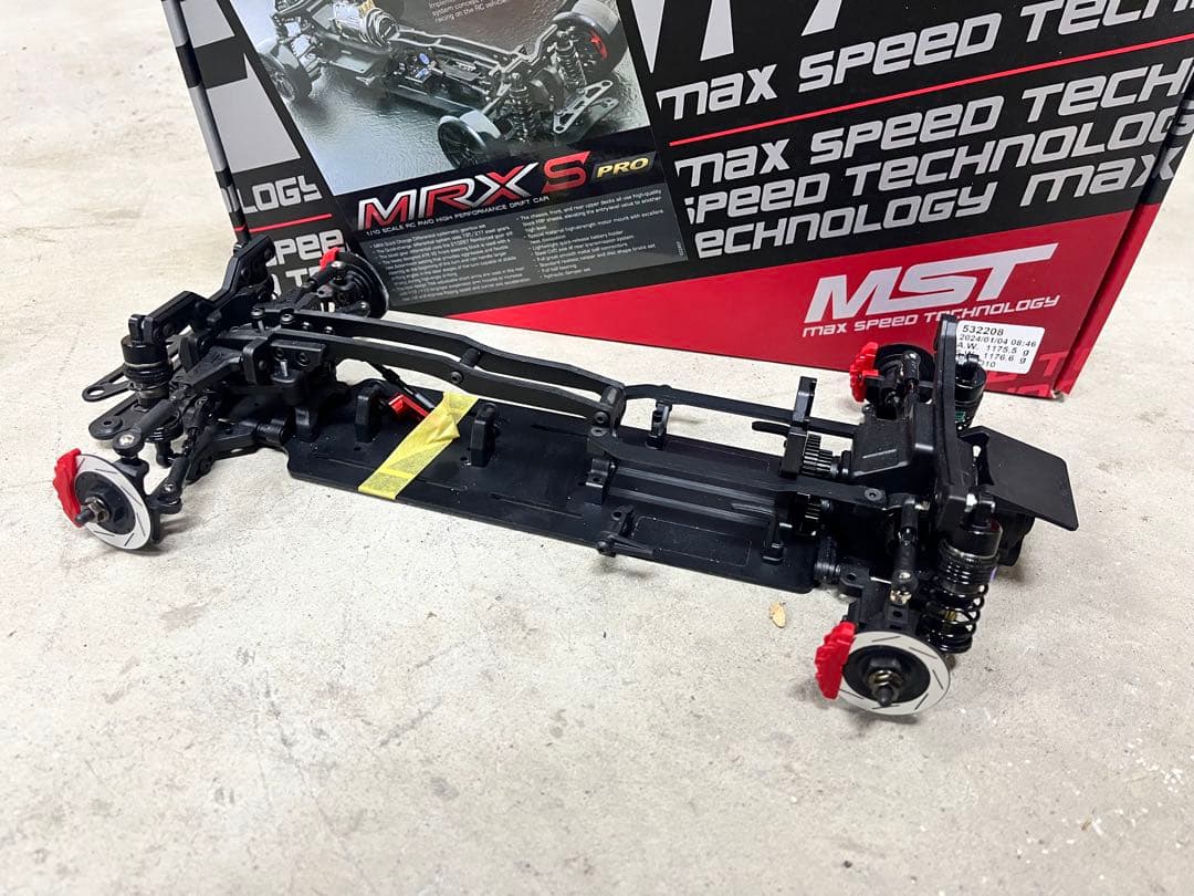 MST MRX S PRO メカ無し シャーシ 組み立て済み