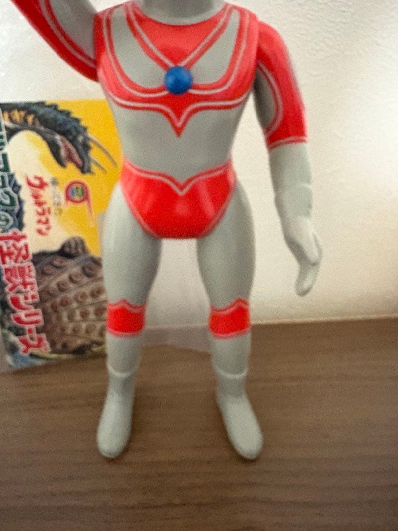 ブルマァク マスク取れ大帰ってきたウルトラマン　レトロカラー　ソフビ　開封品