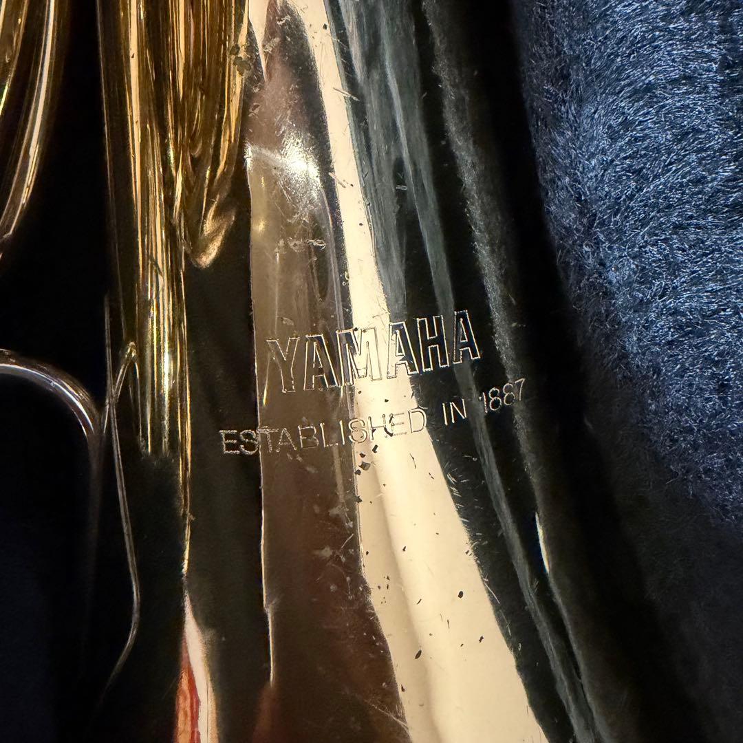 YAMAHA ヤマハ YHR567 フルダブルホルン マウスピース付き