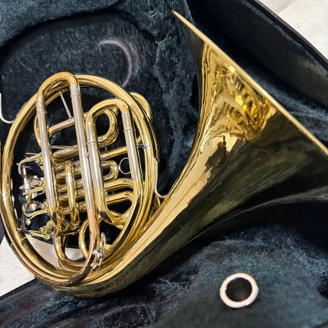 YAMAHA ヤマハ YHR567 フルダブルホルン マウスピース付き