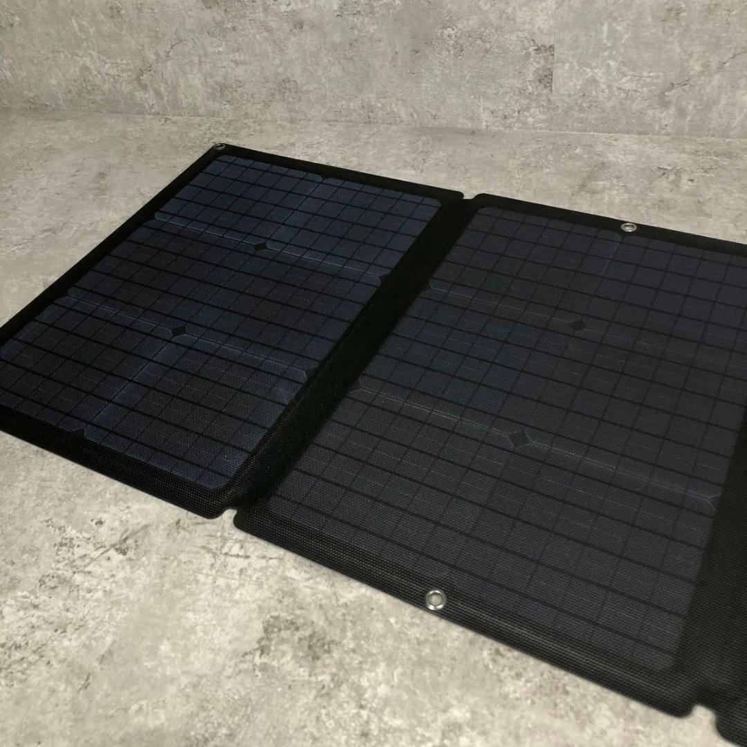 未使用 ECOFLOW エコフロー ソーラーチャージャー　110W 折りたたみ