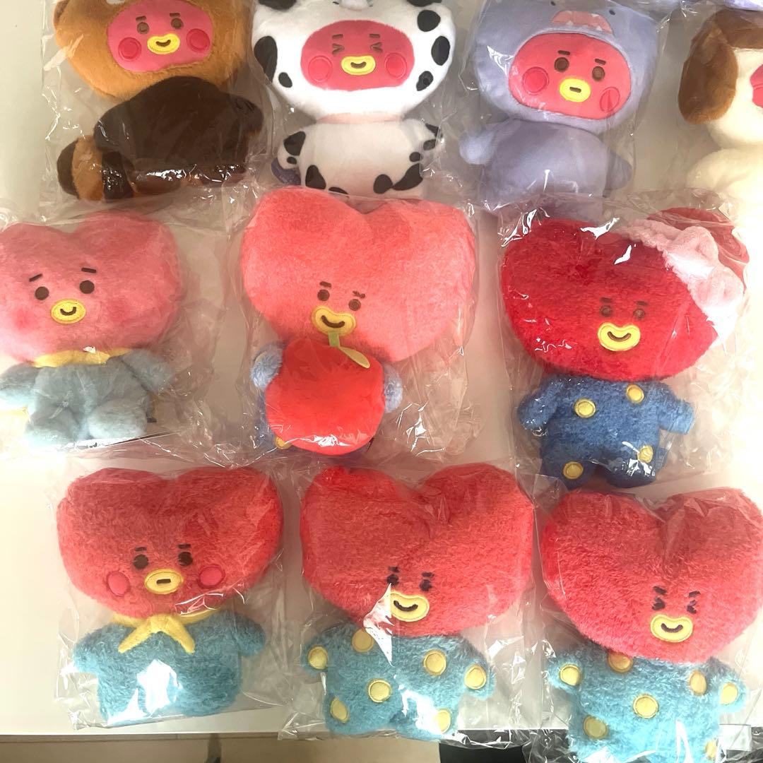 bt21公式TATAぬいぐるみ他30点まとめ売りtayntan v テヒョン