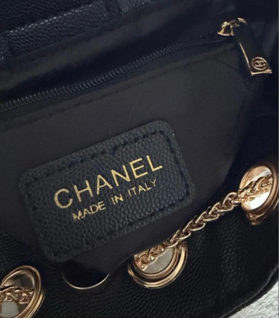 CHANEL MAKEUP キルティングゴールドチェーン 2way