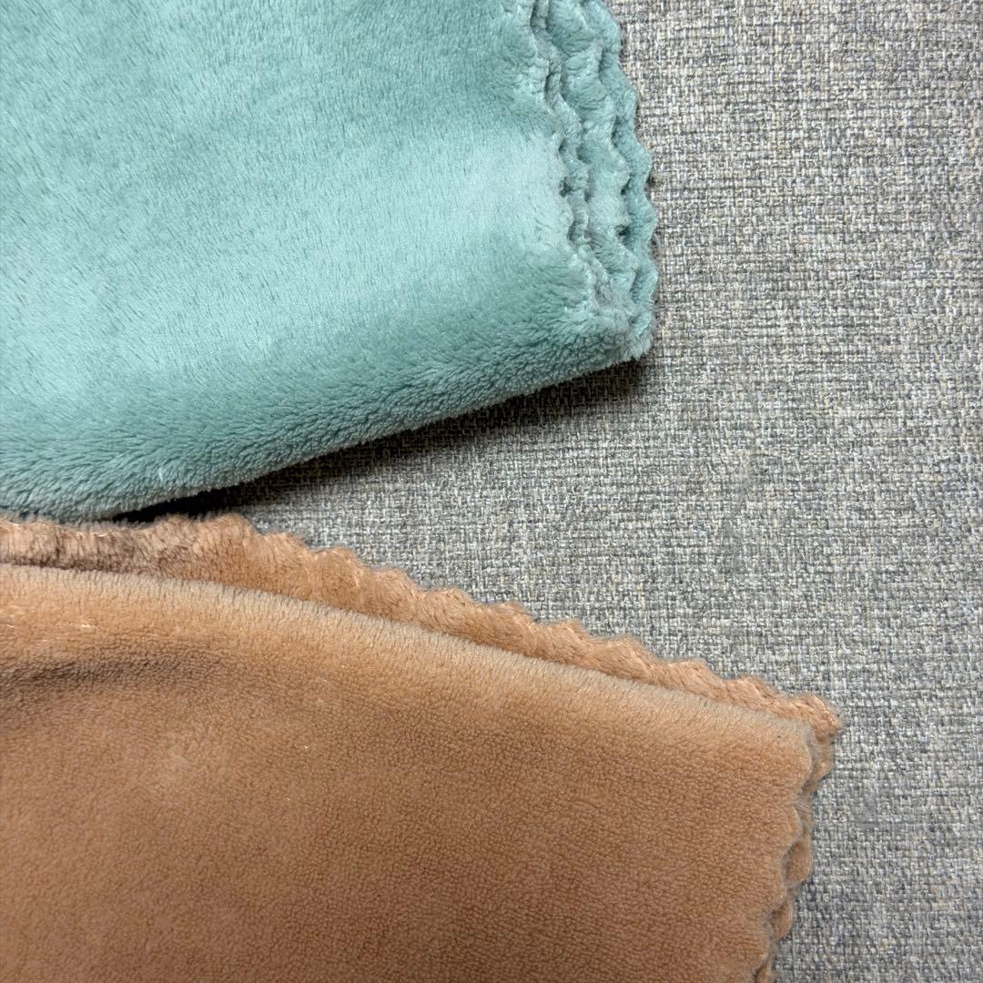 マイクロファイバー　フェイスタオル　新品　2枚