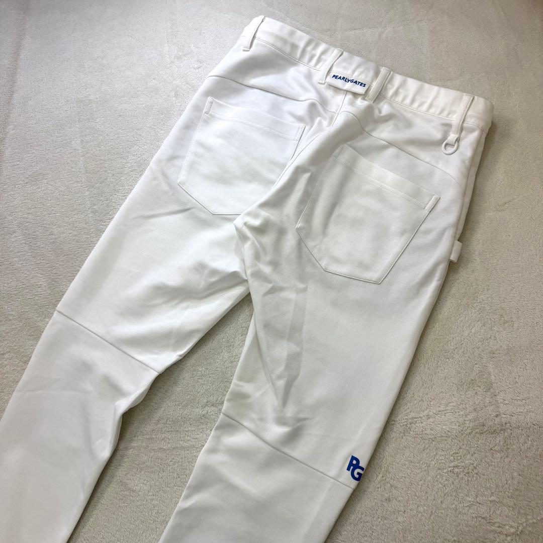 PEARLY GATES 立体PGロゴ ウエストゴム ストレッチ ゴルフパンツM