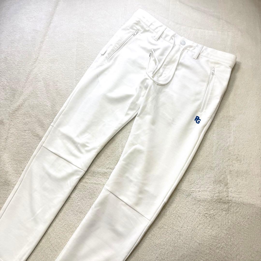 PEARLY GATES 立体PGロゴ ウエストゴム ストレッチ ゴルフパンツM