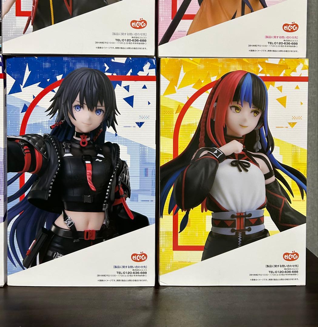 神椿市建設中　ちょこのせ　ラウンドワン限定フィギュア　5人　セット