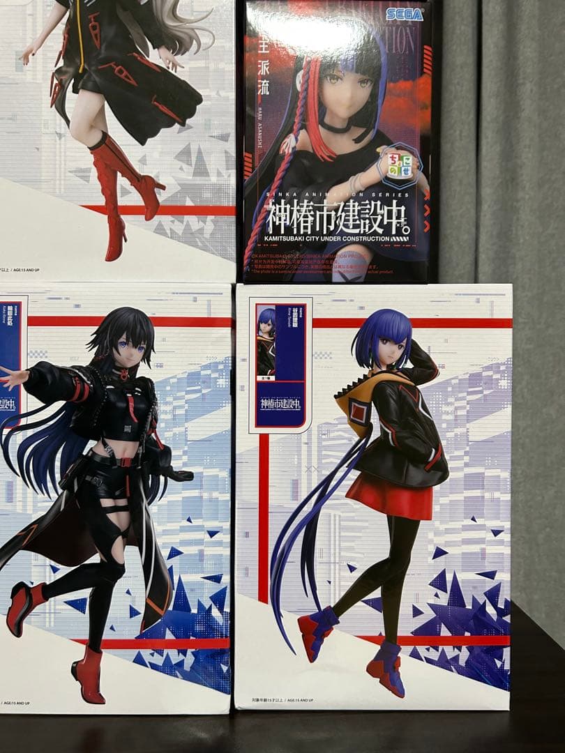 神椿市建設中　ちょこのせ　ラウンドワン限定フィギュア　5人　セット