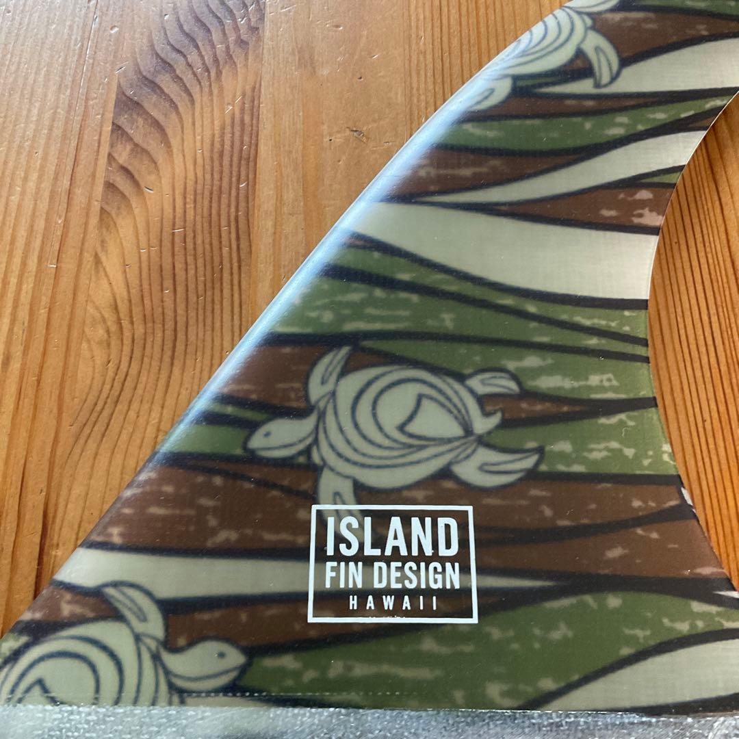  FIN DESIGNアイランドフィンIWA ロングボード用フィン