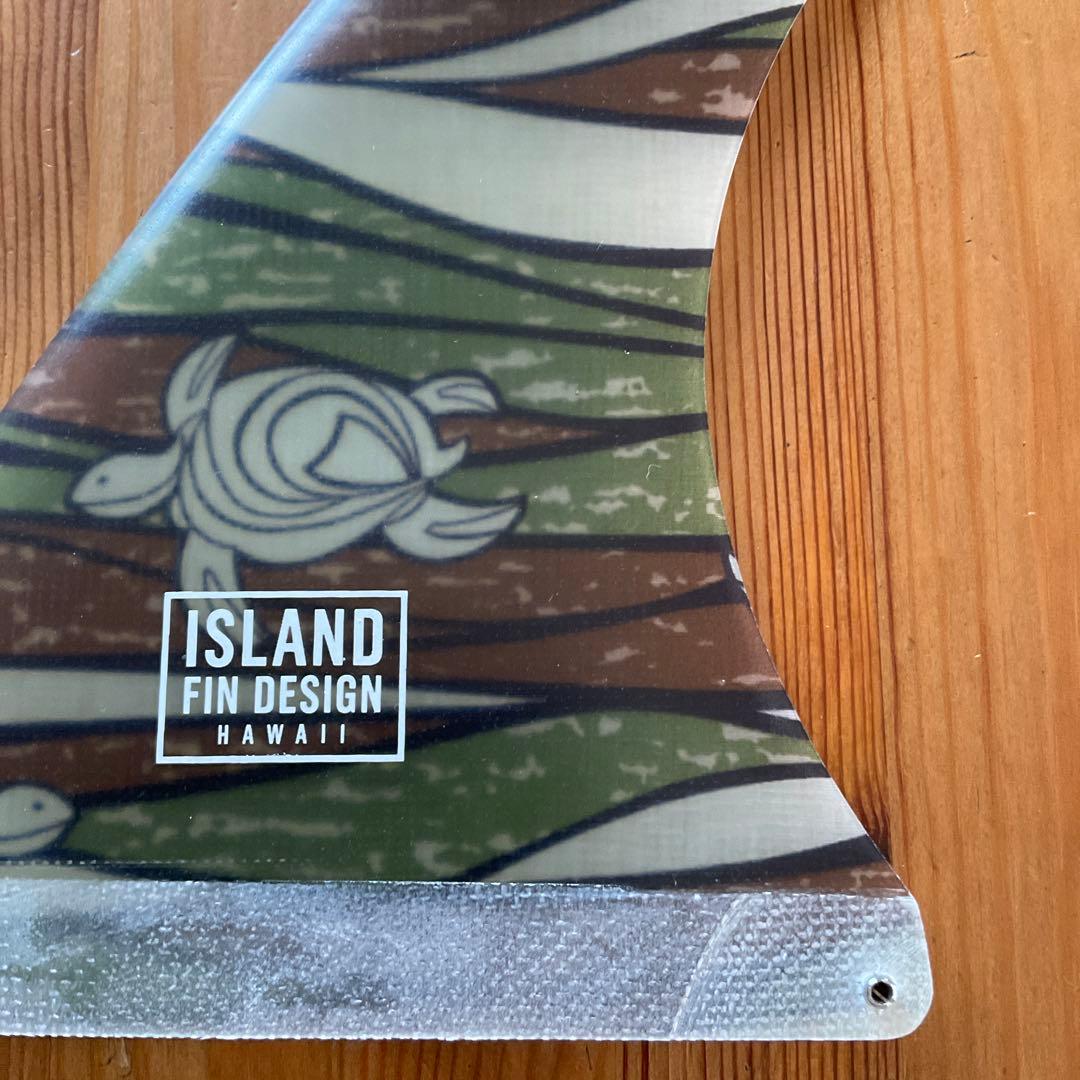  FIN DESIGNアイランドフィンIWA ロングボード用フィン