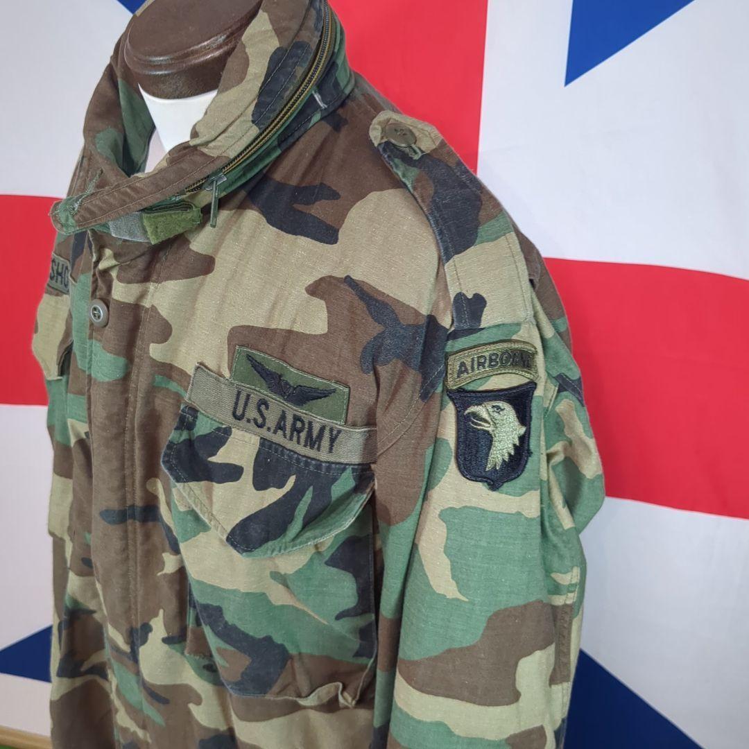 【実物美品】アメリカ軍 第101空挺師団 M65フィールドジャケット 86年製