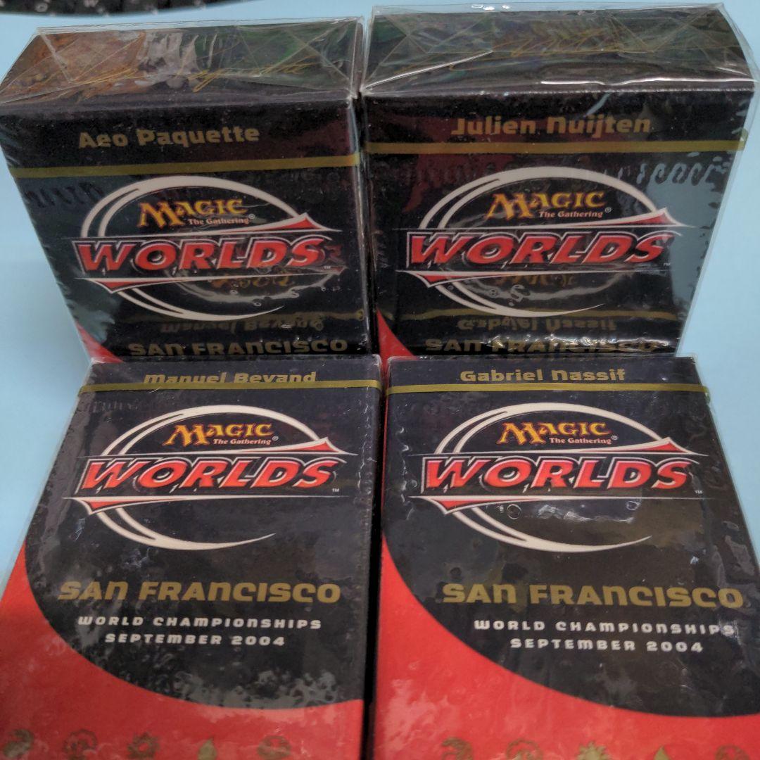 未開封】M;TG 2004世界選手権デッキ 4種 上位デッキ 金枠 新品 各1点