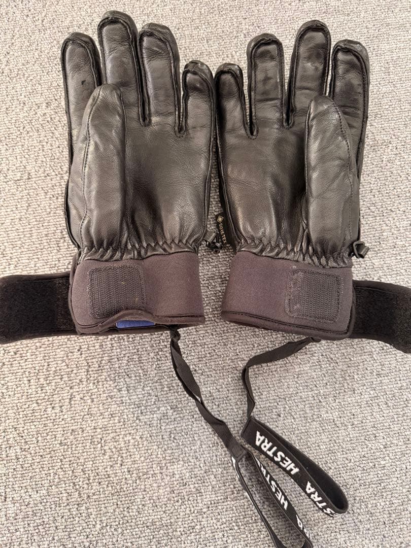 ヘストラOMNI GTX FULL LEATHER サイズ9 HAND CUFF