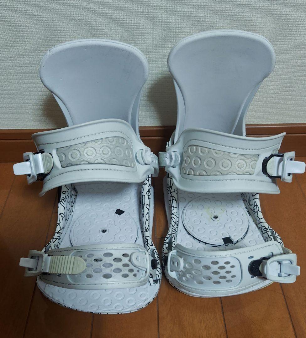 UNION MILAN サイズM スノーボードビンディング ホワイト