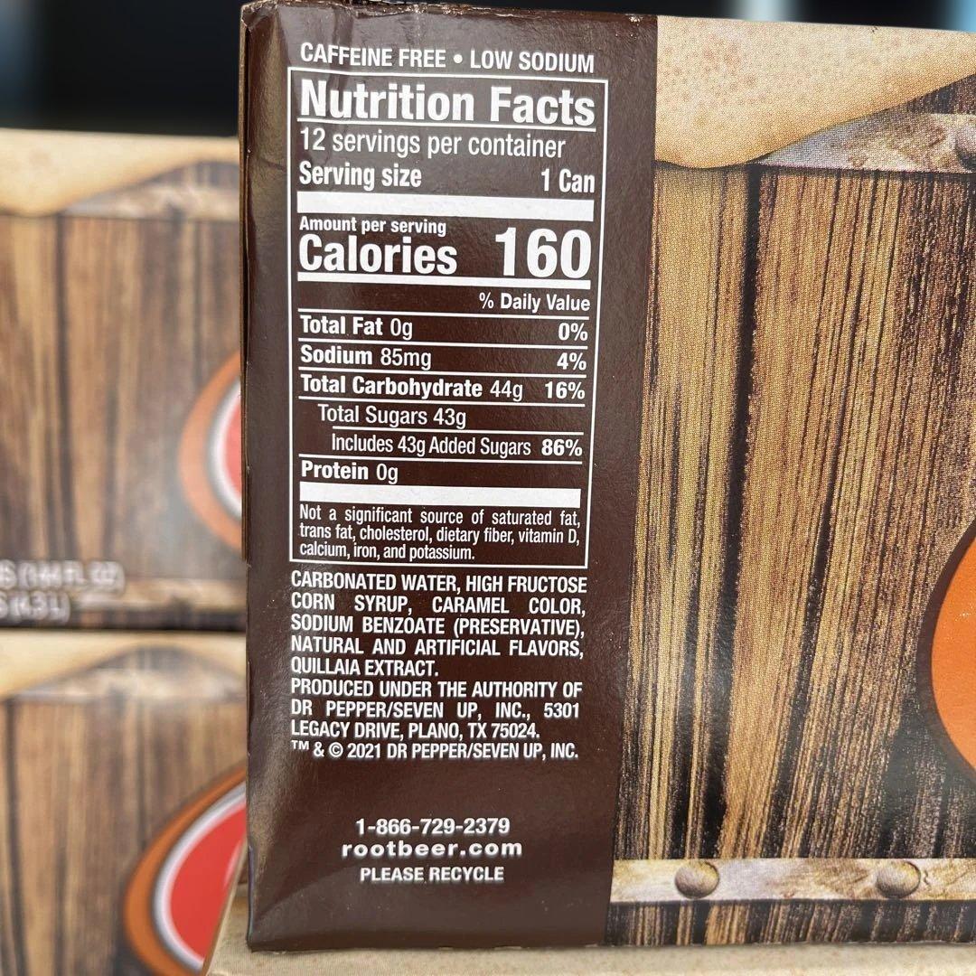 A&W ルートビア 12缶入り✖︎４ケース