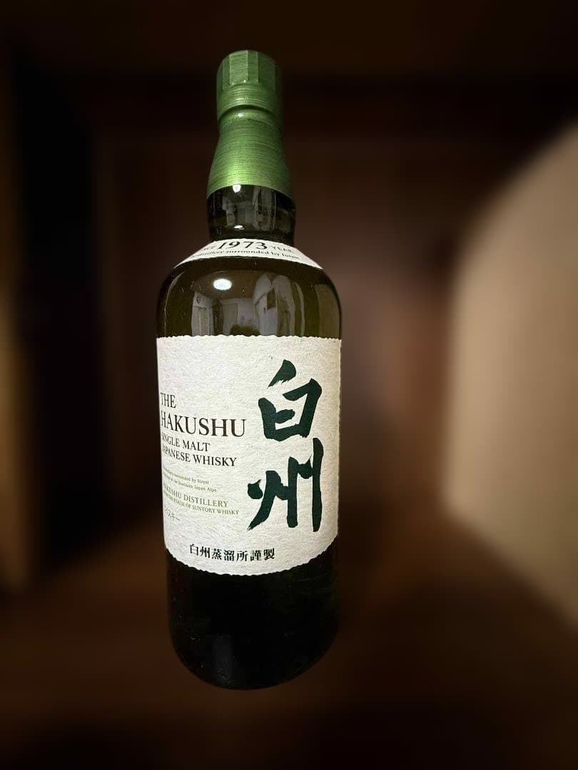 ウイスキー the hakushu single malt whisky