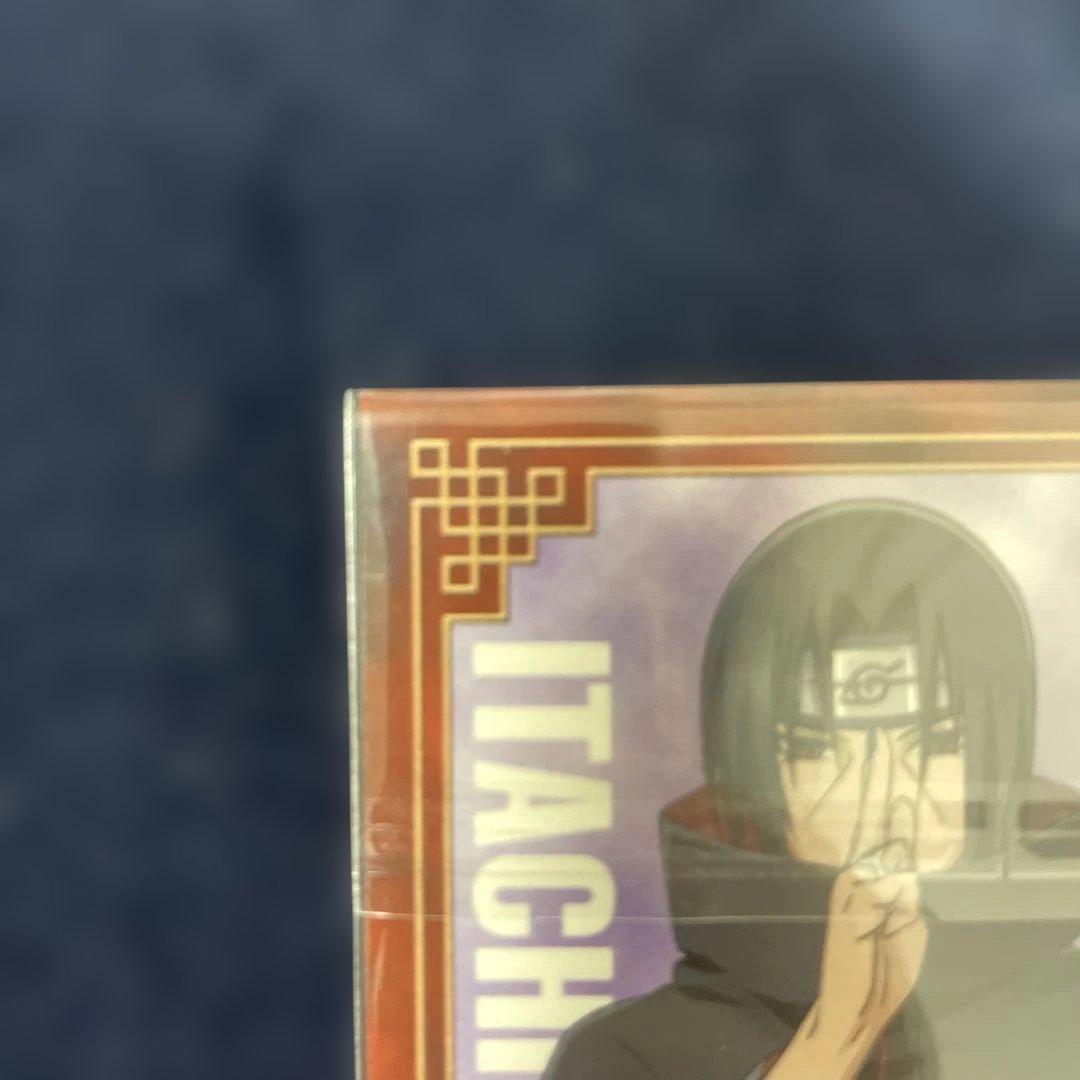 廃盤 ナルトエッチングカード イタチ トレーディングカード アマダ 疾風伝