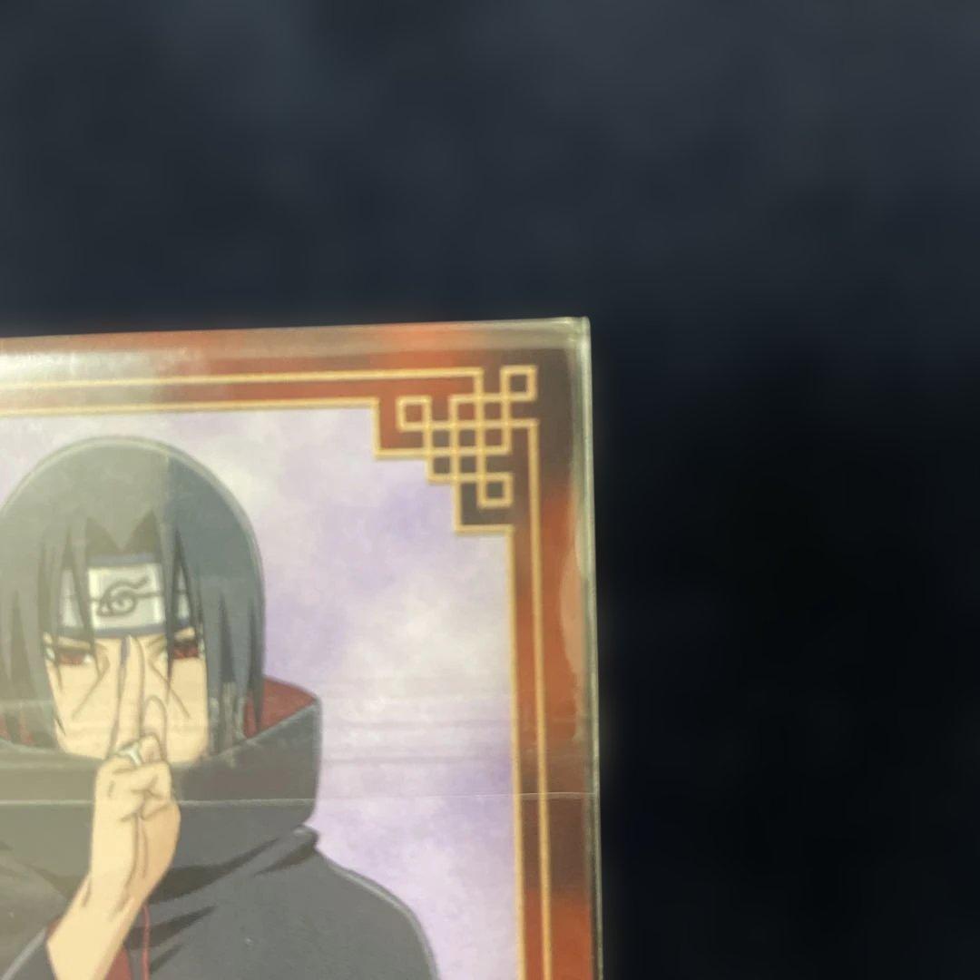 廃盤 ナルトエッチングカード イタチ トレーディングカード アマダ 疾風伝