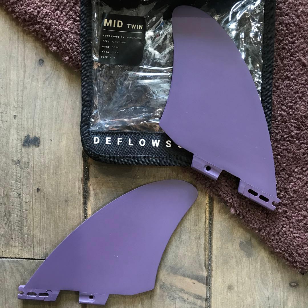 DEFLOW MID TWIN デフローフィン パープル定価¥19800