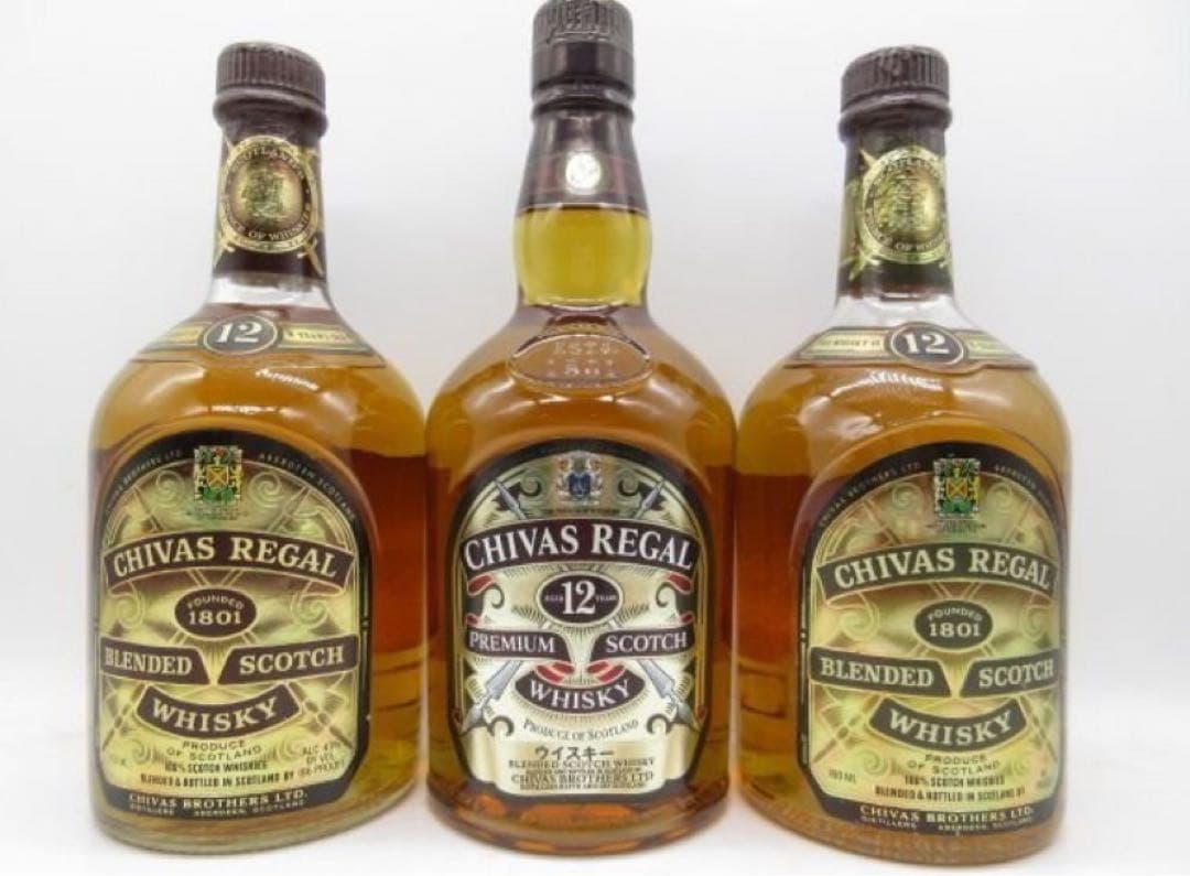 シーバスリーガル12年 　未開栓　18本　古酒　旧ボトル　ウイスキー