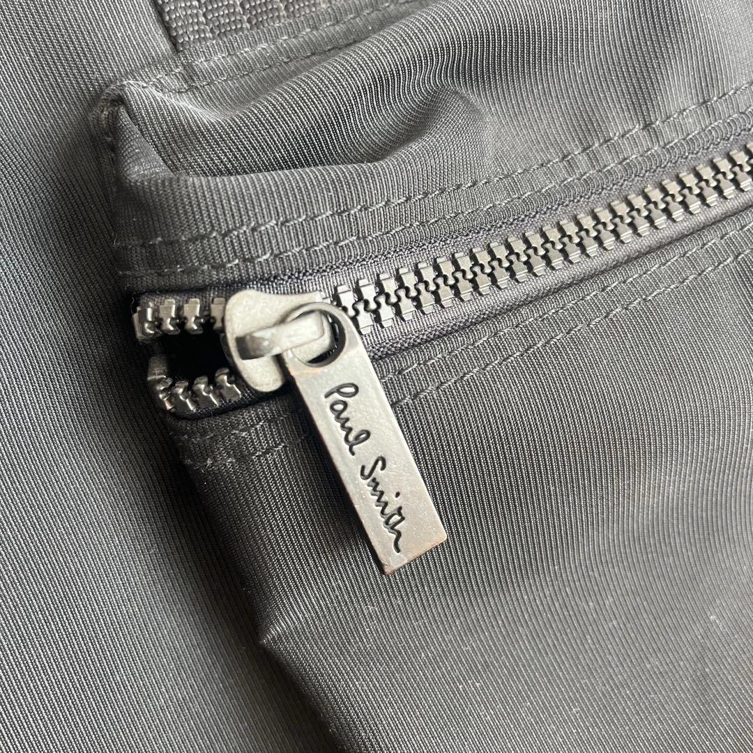 ブラックボストンバッグ　　ポールスミス