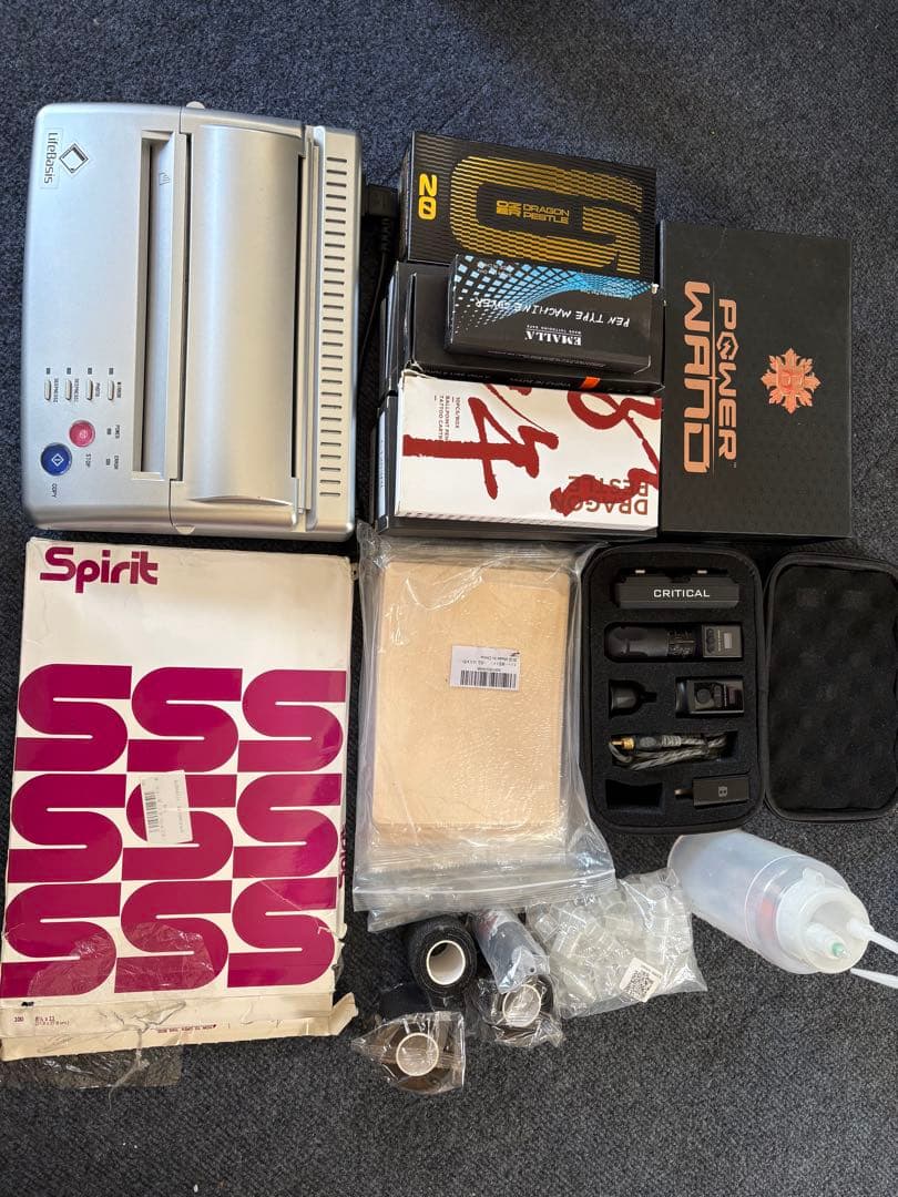 人体未使用 BISHOP タトゥーマシンPower Wand Full Set