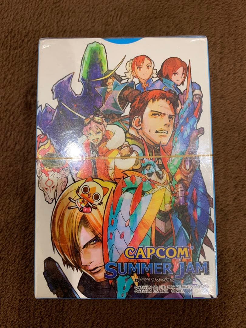 【未開封/非売品】 カプコン CAPCOM サマージャム キャラクター トランプ