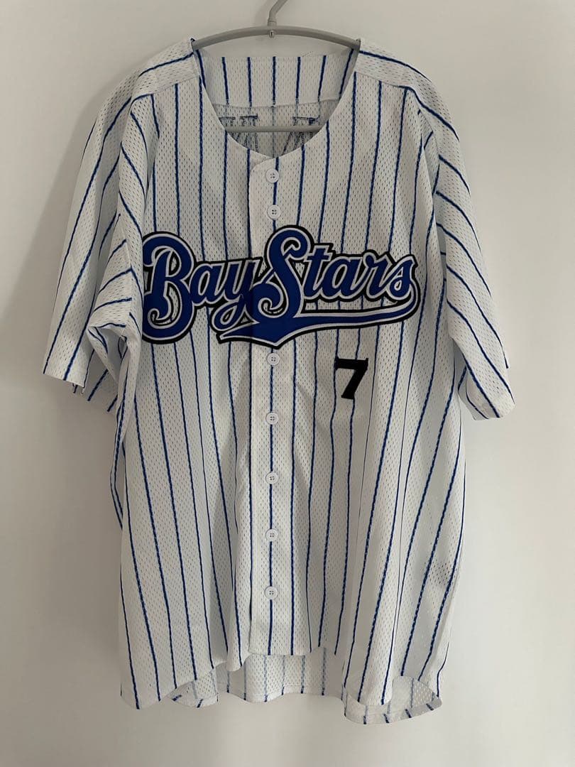 復刻横浜DeNAベイスターズ ユニフォームサイズL刺繍 佐野恵太