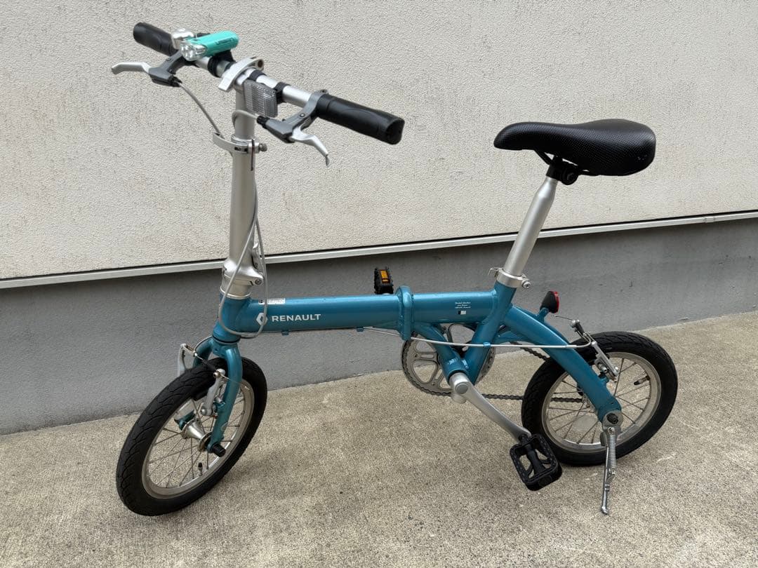RENAULT 折りたたみ自転車 青　LIGHT8