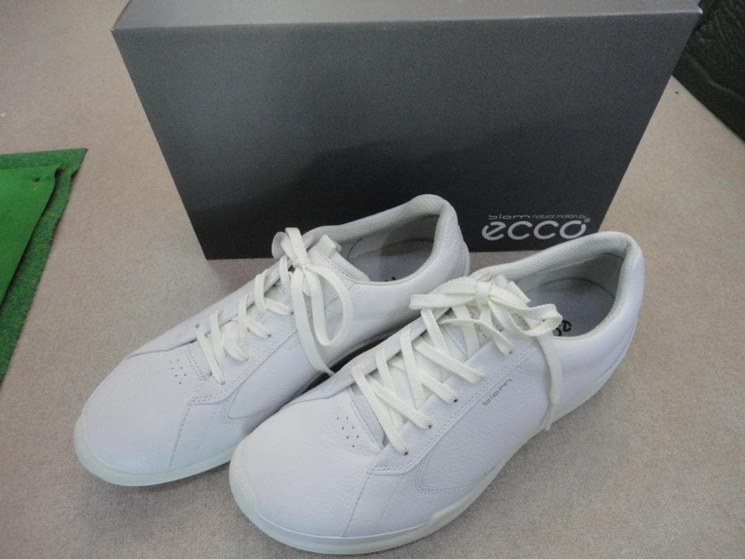ECCO ホワイト ゴルフシューズ