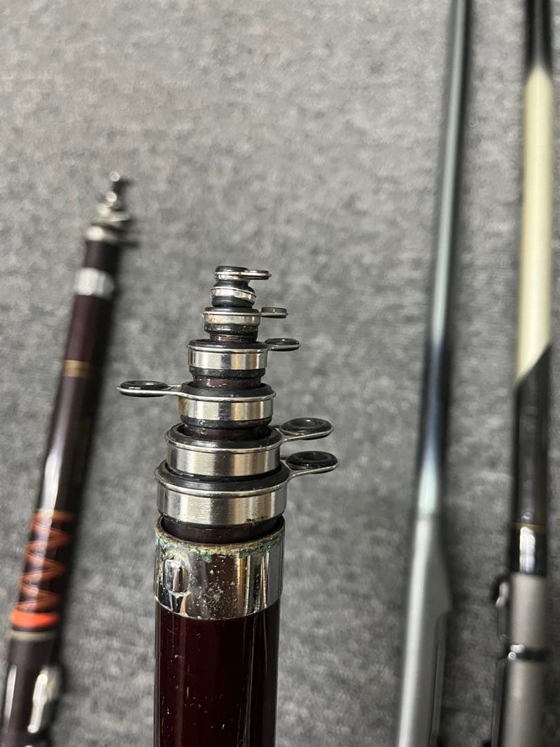 中古磯竿4本セット