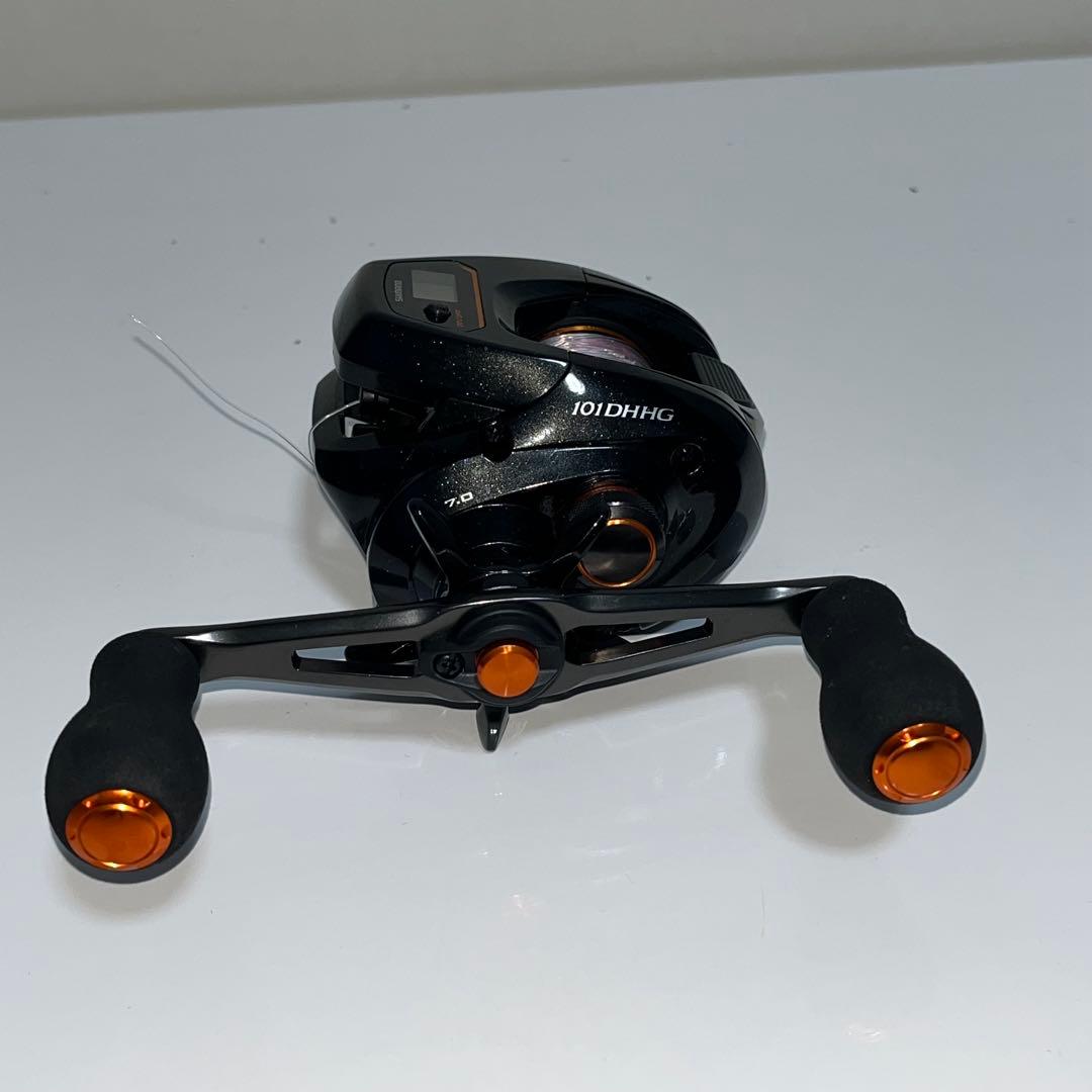 シマノ　バルケッタ 101DHHG 両軸リール デジタル表示
