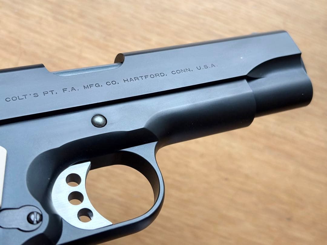 WA コマンダー ガンブラック 黒染め アルタモント グリップ