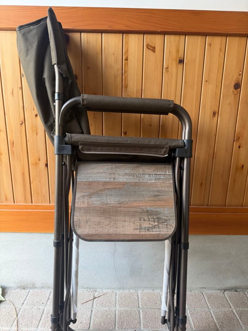 折りたたみキッチンテーブルと折りたたみチェアのセットAlpine