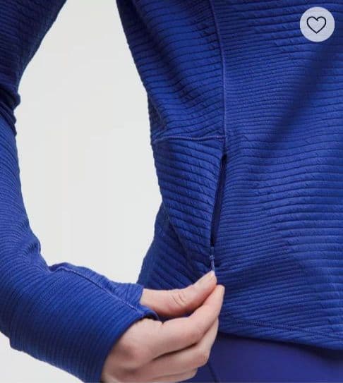 新品タグ付き　ルルレモン　lululemon　ハーフジップ　サイズ4