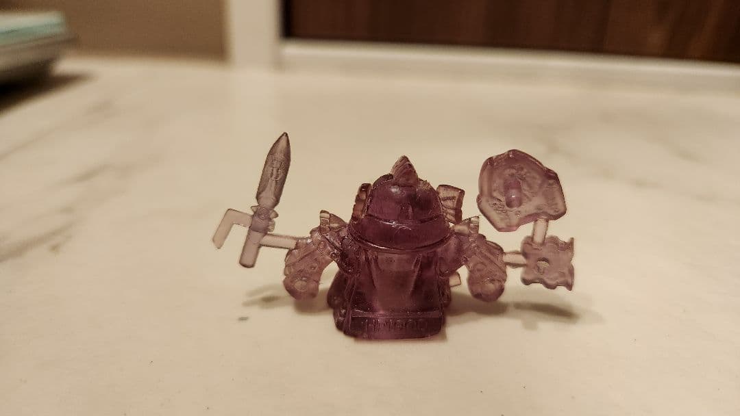 【希少】ガン消し　騎士アレックス　ナイトアレックス　クリア