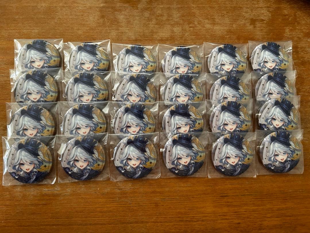 原神 フリーナ 缶バッジ まとめ売り 24個 Webイベント フォンテーヌ