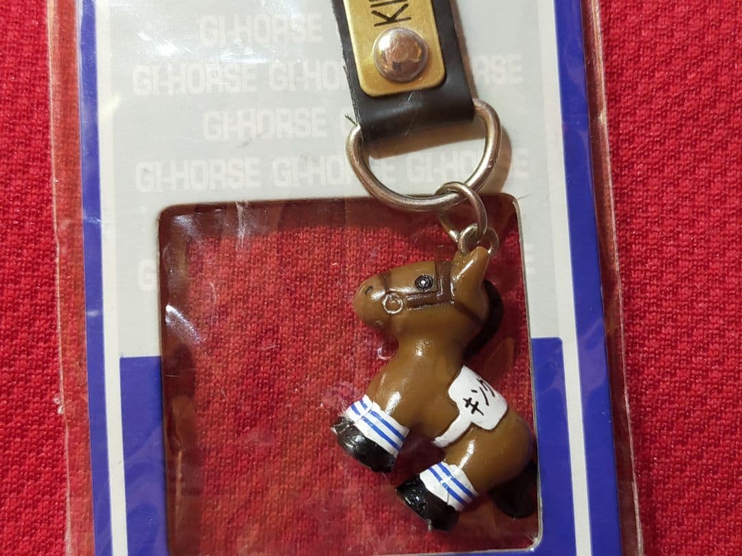 ◆　競馬　JRA　◆　キングカメハメハ　◆　馬番ボールペン　フィギュアストラップ