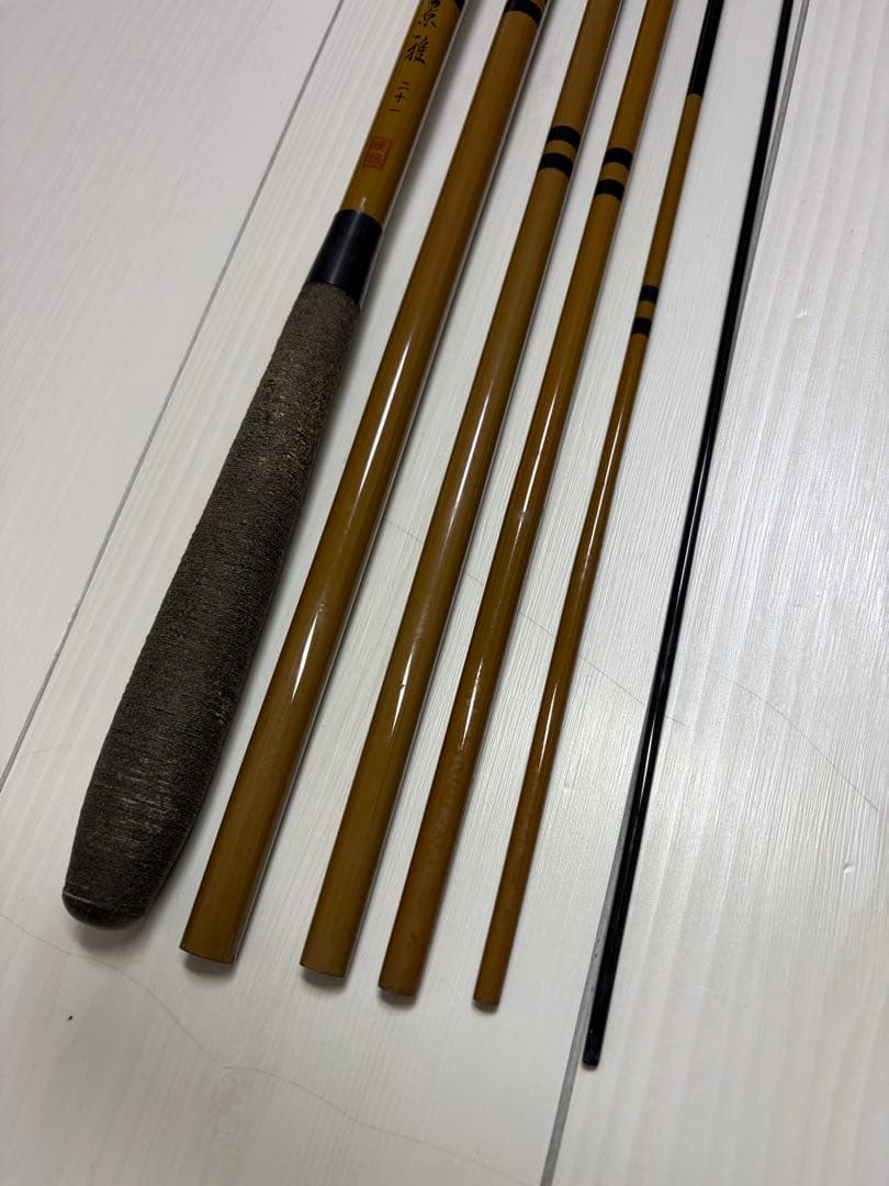 景雅　21尺　硬調　へら竿