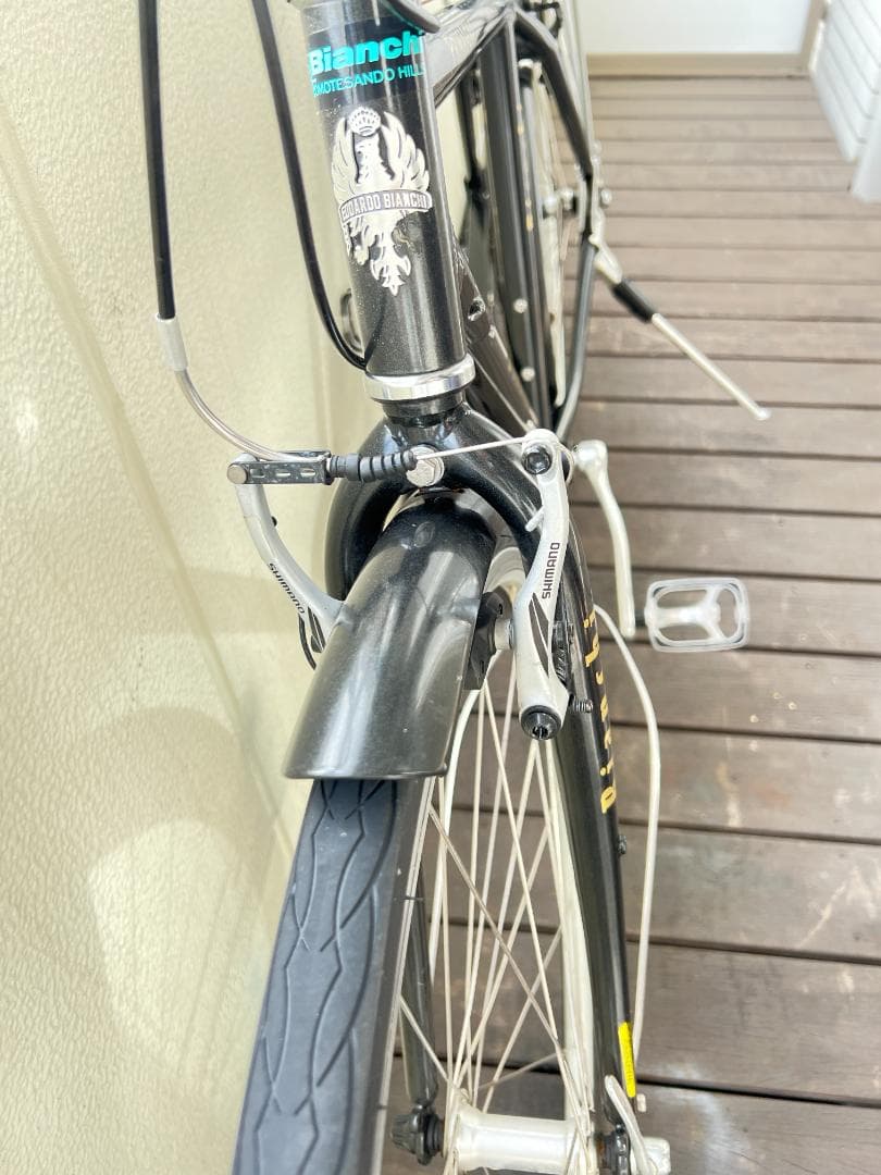 Bianchi PRIMAVERA Ｍイタリアンデザイン外装８段変速 引取専用