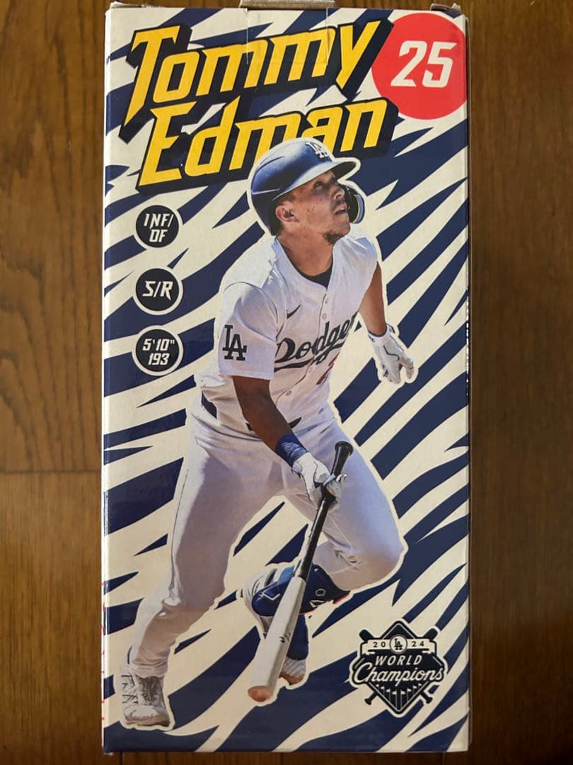 【未開封】トミー・エドマン ボブルヘッド(球場配布品 非売品)