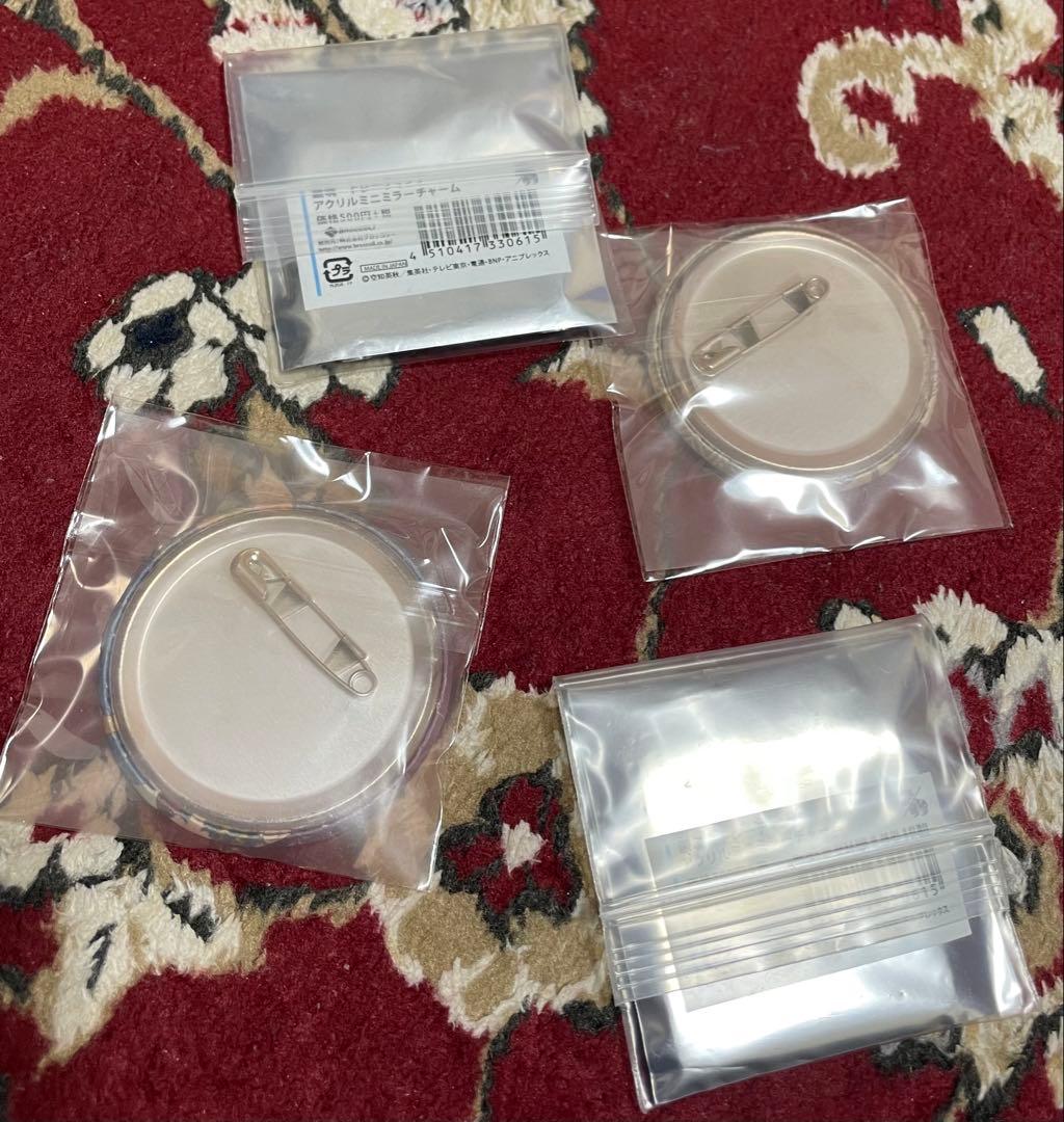 銀魂 坂田銀時 歌舞伎 缶バッジ ミニミラーチャーム